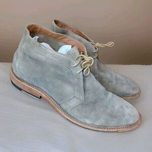Frye Lace-Up Chukka Boots Men’s Size 11.5D Gray Suede